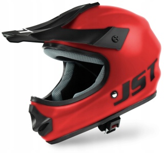 Kask JST KX/SX czerwony