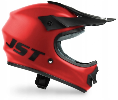 Kask JST KX/SX czerwony