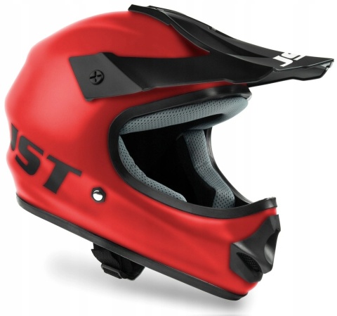 Kask JST KX/SX czerwony