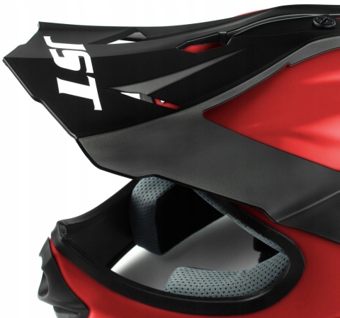 Kask JST KX/SX czerwony